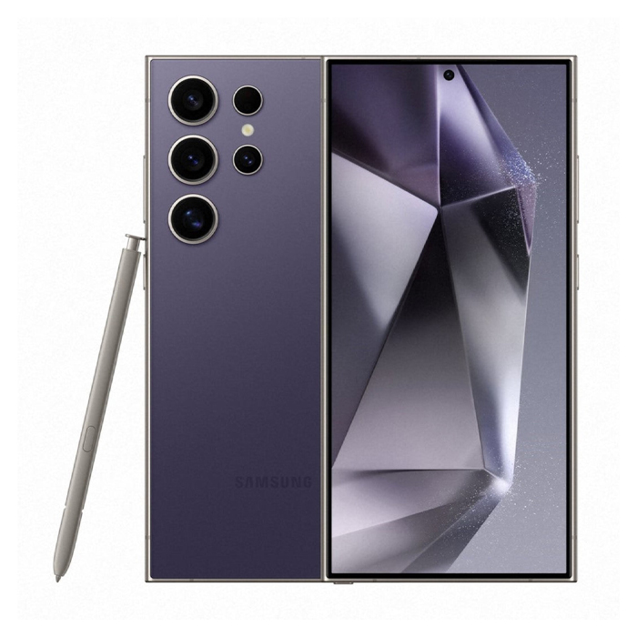 (REFURBISHED) Smartphone Samsung Galaxy S24 Ultra 5G SM-S928B 512GB 6.8" Dynamic AMOLED 2X 200MP Titanium Violet [Grade B]