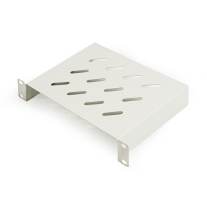 RIPIANO 1U PER ARMADI RACK 10" 150 MM COLORE GRIGIO