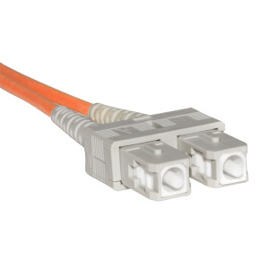 CAVO FIBRA OTTICA SC A SC MULTIMODE DUPLEX OM2 50/125 MT.5