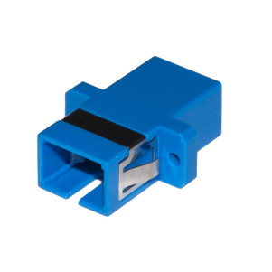 ADATTATORE FIBRA OTTICA SC/SC SINGLEMODE SIMPLEX UPC