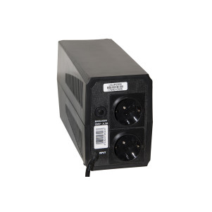 GRUPPO DI CONTINUITA' LINE INTERACTIVE PWM 500 VA 300 WATT CON 2 PRESE