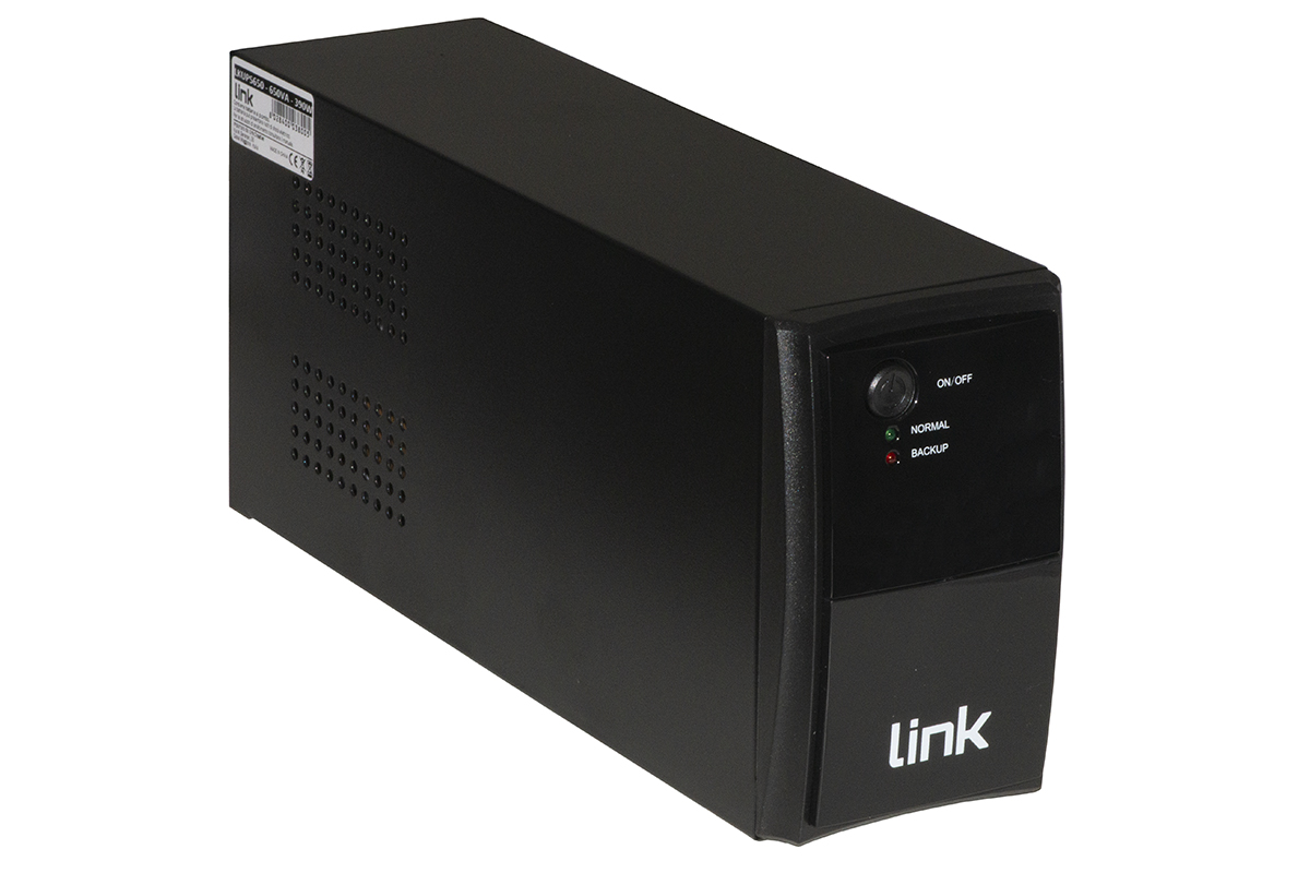 GRUPPO DI CONTINUITA' LINE INTERACTIVE PWM 650 VA 390 WATT CON 2 PRESE, CAVO SPINA ITALIANA