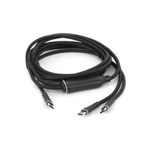 CAVO SDOPPIATORE USB-C CARICABATTERIA 100 WATT MT 2