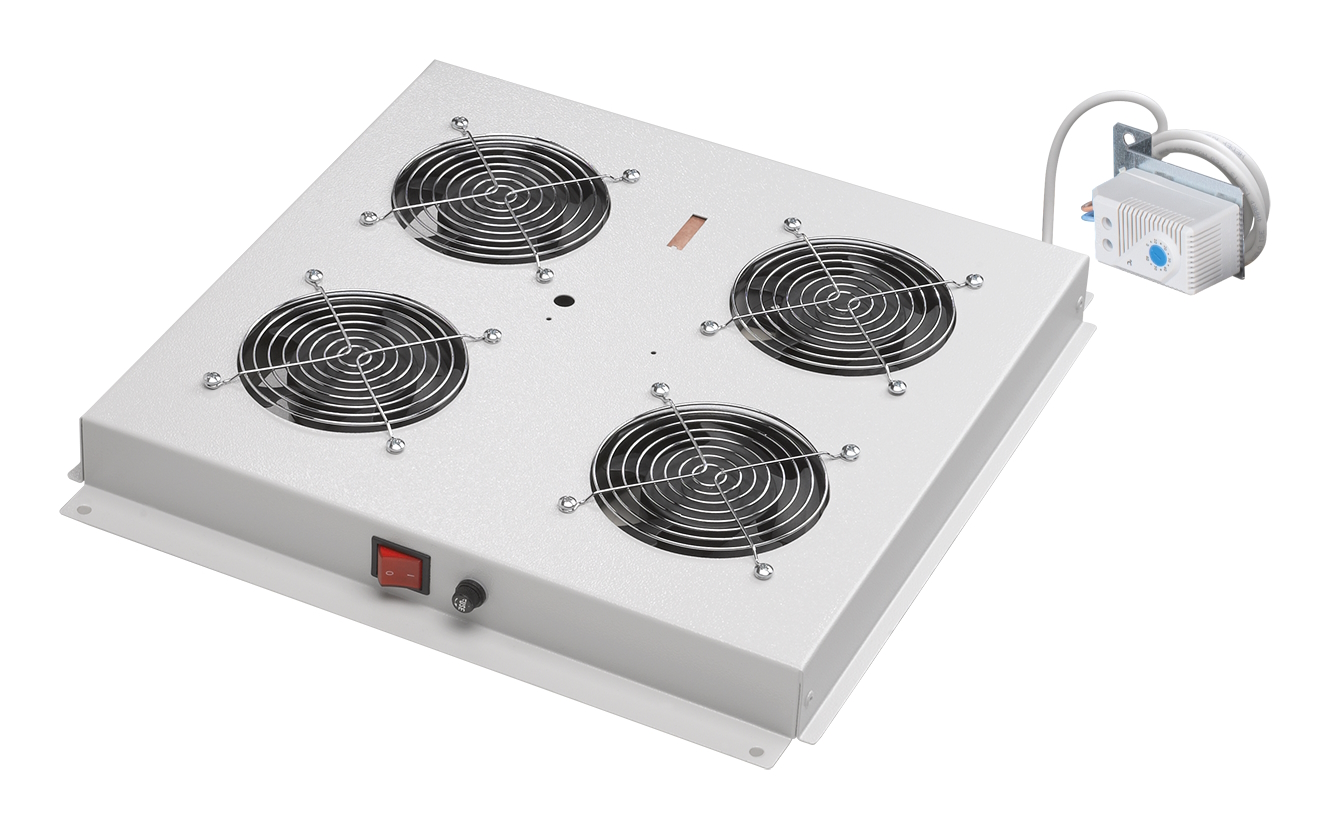GRUPPO 2 VENTOLE CON TERMOSTATO PER ARMADI RACK LINK EAVI