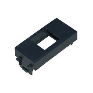 ADATTATORE PORTAFRUTTO AVE TEKLA NERO
