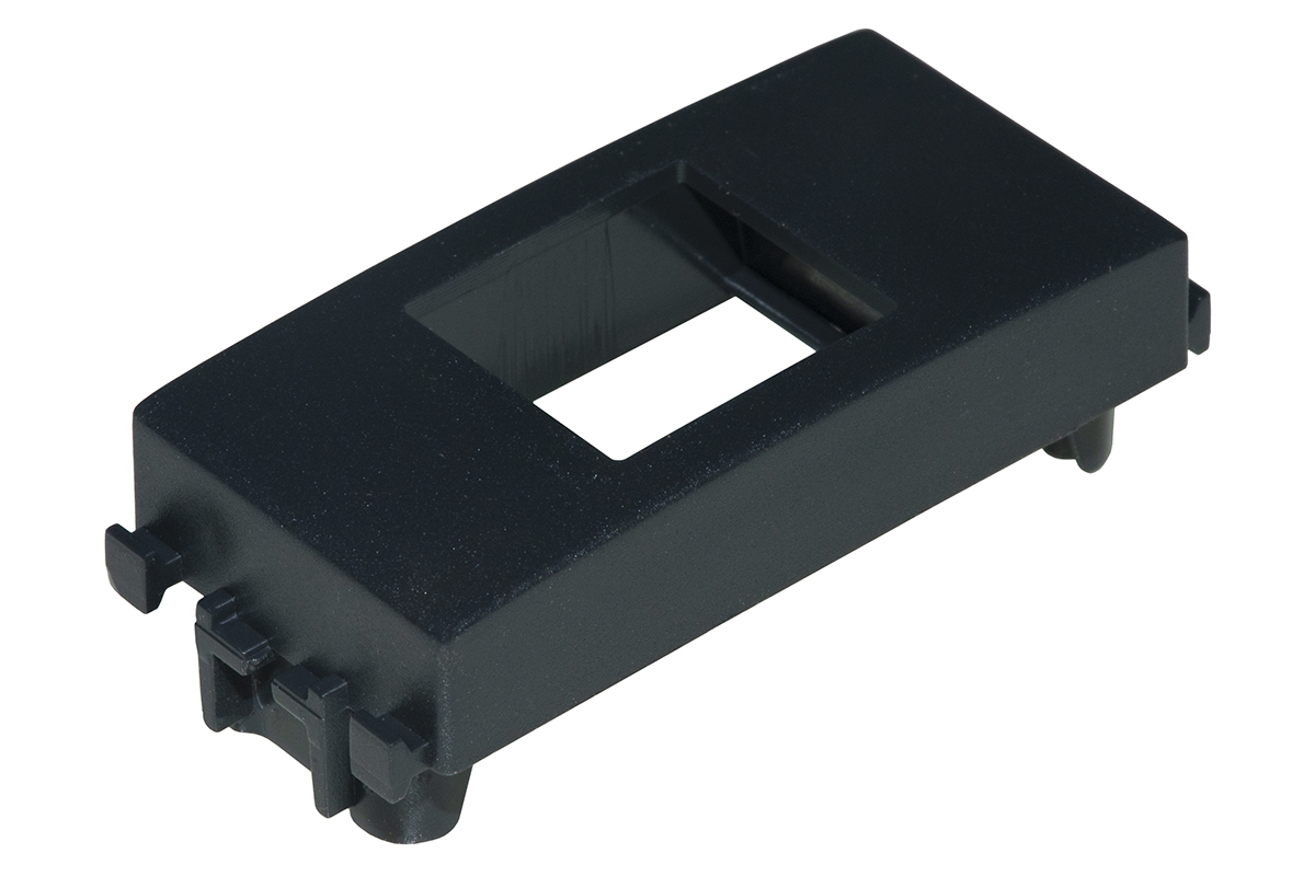 ADATTATORE PORTAFRUTTO VIMAR EIKON NERO