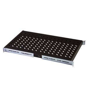RIPIANO PER ARMADIO 19" LINEA SERVER 1 HU PROFONDITA' 720mm, COLORE NERO CON VITI (PER LINEA SERVER) (DN19TRAY1-1000 SW)