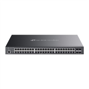 Omada 48-Port PoE+ Gigabit L2+ Managed Switch with 4 10GE SFP+ Slots