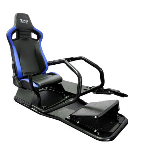 Poltrona/Simulatore guida Cortek SIM5 blu-nera