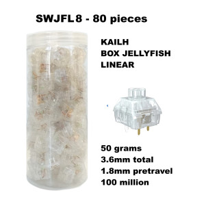 Set 80 sottotasti Switch Kailh JellyFish Linear