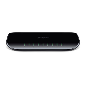 SWITCH 8 PORTE DESKTOP GIGABIT 10/100/1000M PLASTICA TP-LINK