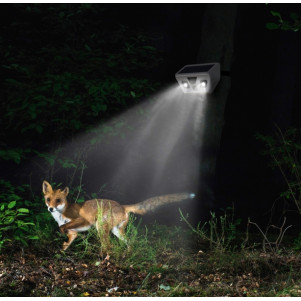 VIDEOCAMERA SOLARE PER ESTERNO FULL HD CON LAMPADA LED