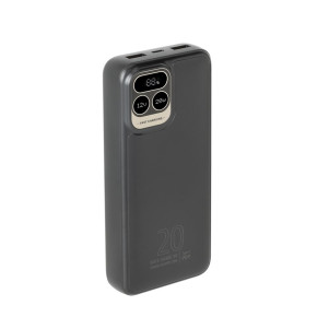 Battery Bank  (20000 mAh) PD 20W con LCD Nera