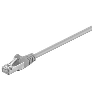 Cavo patch cat 5E schermato SFTP 10 mt. colore grigio