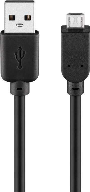 CAVO DI CONNESSIONE MICRO USB B - LUNGHEZZA MT. 5 SCHERMATO