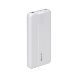 BATTERIA ESTERNA PER SMARTPHONE 10000 MAH COLORE BIANCO